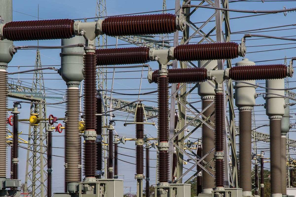 Electrical transmission towers and power line infrastructure